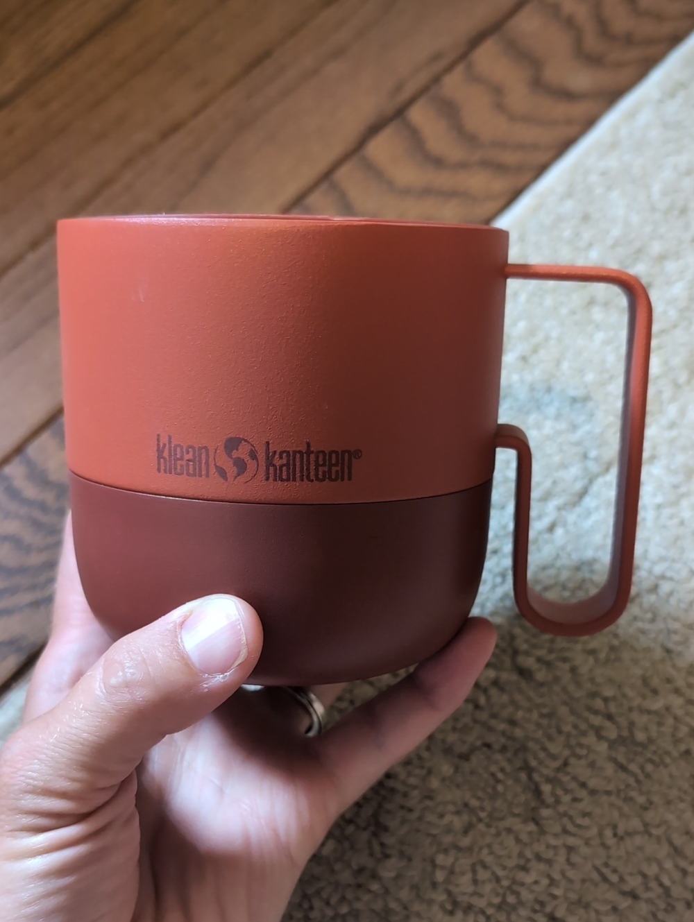 Klean Kanteen Two-Tone Spice + Russet Insulated Coffee Mug
